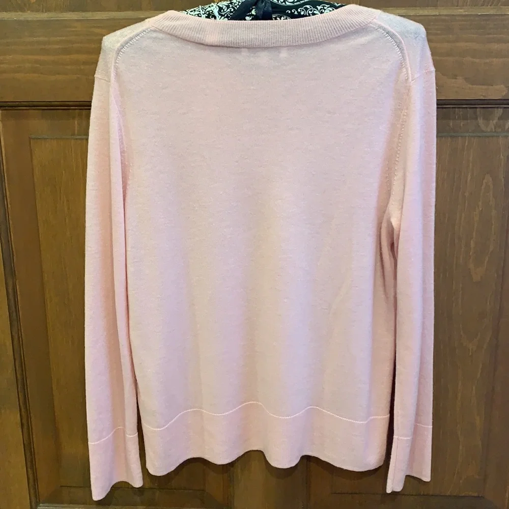 NWT Vince Pink crew neck sweater Medium - Picture 5 of 9